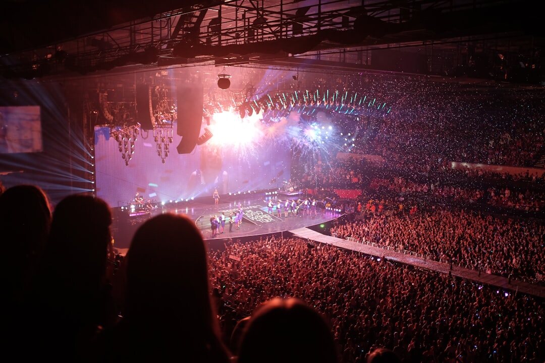 taylor swift fans at concert