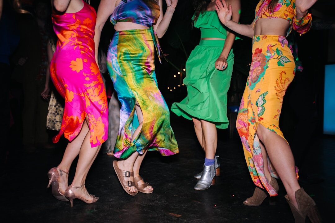 group of women dancing
